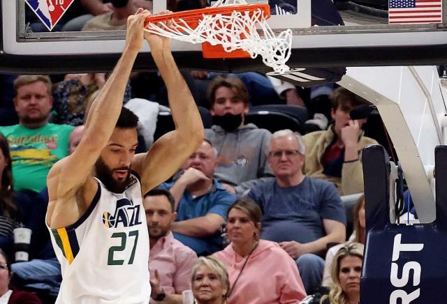 8战7负后豪取6连胜 戈贝尔复出爵士重新步入正轨